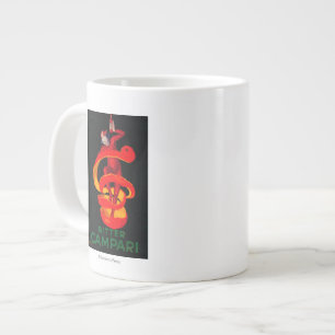 Bitter Campari Vintage Poster Europa Jumbo-Tasse