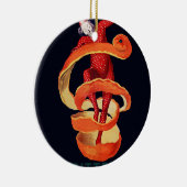 Bitter Campari von Cappiello Keramik Ornament (Rechts)