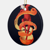 Bitter Campari von Cappiello Keramik Ornament (Links)