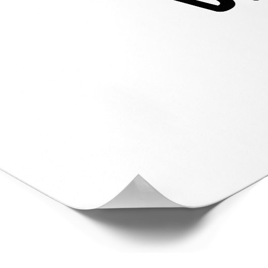 Bitter Coffee Funny Drink Puff Poster (Ecke)