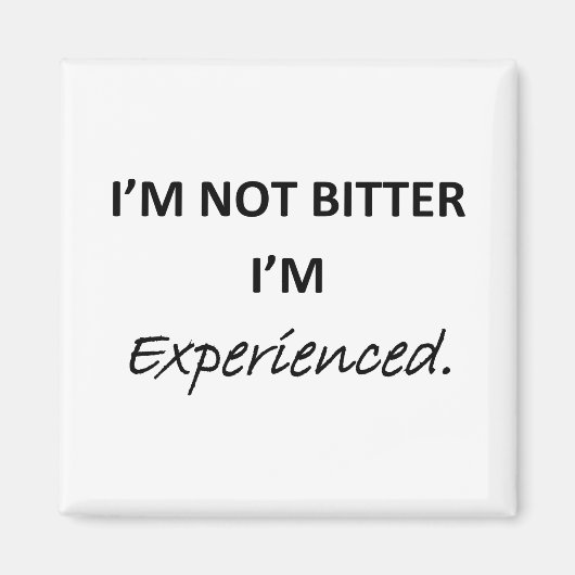 bitter erfahren magnet (Vorne)