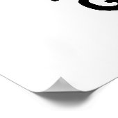 Bitter Gourd Funny Veggie Pun Poster (Ecke)