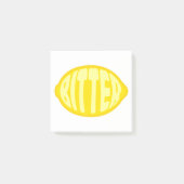 Bitter Lemon Post-it Klebezettel (Vorderseite)