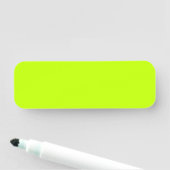 Bitter Limon (Vollfarbe) Namensschild (Beispiel)