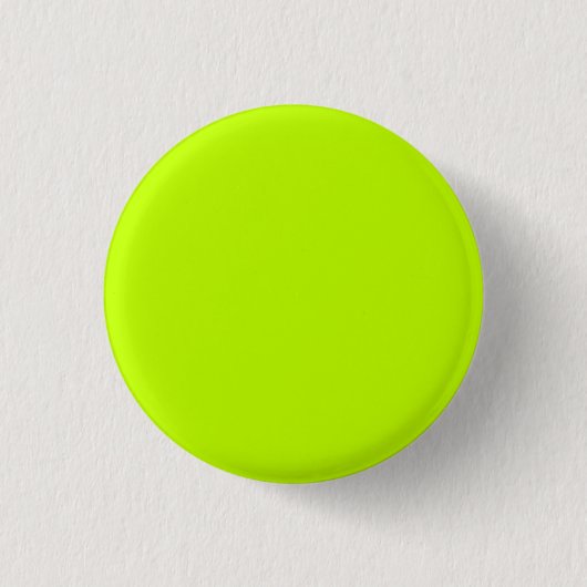 Bitter Limone Solid-Farbe Button (Vorderseite)