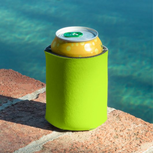 Bitter Limone Solid-Farbe Dosenkühler (In Situ Pool)