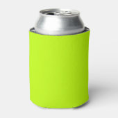 Bitter Limone Solid-Farbe Dosenkühler (Kanne Vorderseite)