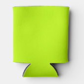 Bitter Limone Solid-Farbe Dosenkühler (Vorderseite)