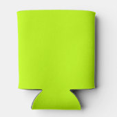 Bitter Limone Solid-Farbe Dosenkühler (Rückseite)