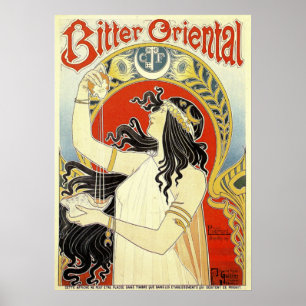Bitter Oriental Plakat von Henri Privat Livemont