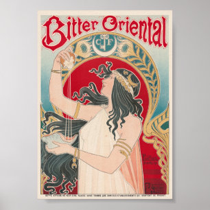 Bitter Oriental Vintage Poster 1897