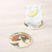 Bitter Orientalischer Jugendstil Getränkeuntersetzer (Seite)