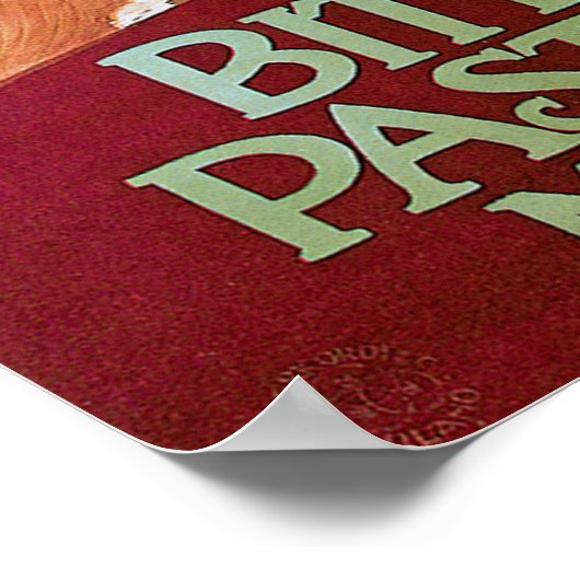 Bitter Pastore Poster (Ecke)