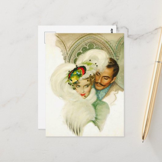 Bitter Romance Postkarte (Vorderseite/Rückseite Beispiel)