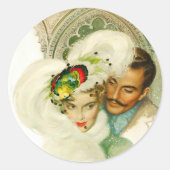 Bitter Romance Runder Aufkleber (Vorderseite)