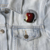 Bitter Roter Apfel Button (Beispiel)