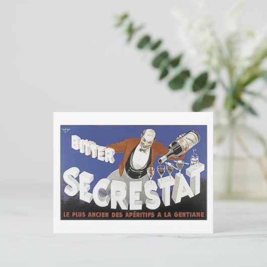 Bitter Secrestat Postkarte (Stehend Vorderseite)