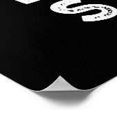 Bitter Sweep Funny Bittersweet Broom Puff Dark BG Poster (Ecke)