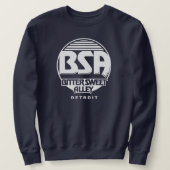 Bitter Sweet Alley (BSA Original) BLK-Logo Sweatshirt (Design vorne)