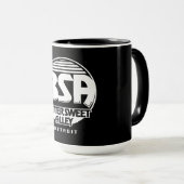 Bitter Sweet Alley (BSA) - Tasse - WHT-Logo (VorderseiteRechts)