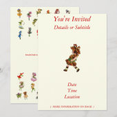 Bitter-Sweet Einladung (Vorne/Hinten)