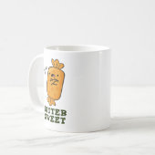 Bitter Sweet Funny Candy Pub Kaffeetasse (Vorderseite Links)