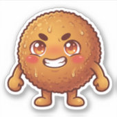 Bitterbal-Aufkleber Aufkleber (Vorderseite)