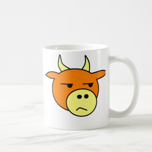 Bittere Kuh-Schale Kaffeetasse (Rechts)