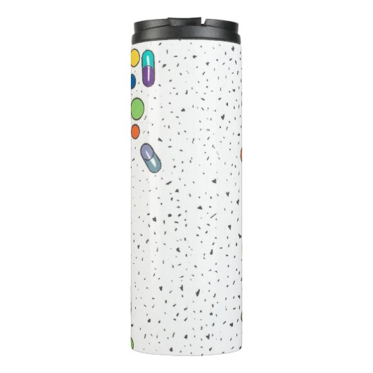 Bittere Pille Thermosbecher (Rückseite)