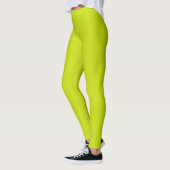 Bittere Zitrone (Vollfarbe) Leggings (Links)