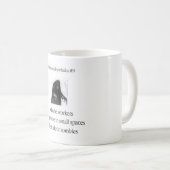 Bitterer AngestellterHaiku #9 Kaffeetasse (VorderseiteRechts)
