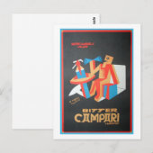 Bitterer Campari Postkarte (Vorne/Hinten)