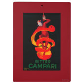 Bitterer Campari Vintages PosterEurope Klemmbrett (Rückseite)