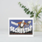 Bitterer Staatssekretär Postkarte (Stehend Vorderseite)