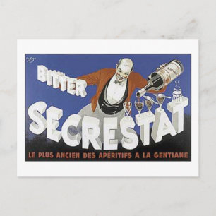Bitterer Staatssekretär Postkarte
