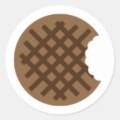 Bitterkekskleber Runder Aufkleber (Vorderseite)