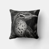 Bittern Zebra Mythische Kreatur Kissen (Rückseite)