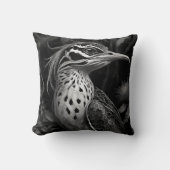 Bittern Zebra Mythische Kreatur Kissen (Vorderseite)