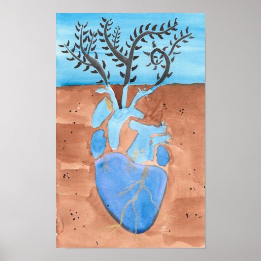 Bitterness Grew Poster (Vorne)