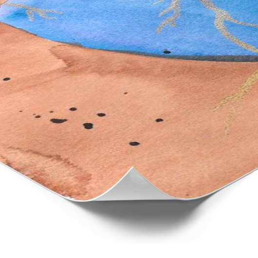 Bitterness Grew Poster (Ecke)