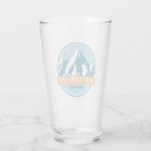 Bitterroot-Gebirge Glas (Rückseite)