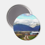 Bitterroot Mountains Parent Farm Magnet (Vorderseite/Rückseite)