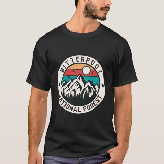 Bitterroot-Nationalpark T-Shirt (Vorderseite)