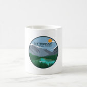 Bitterroot-Nationalwald Kaffeetasse (Mittel)