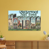 Bitterroot Nat'l Forest, Montana Leinwanddruck (Insitu (Wohnzimmer))