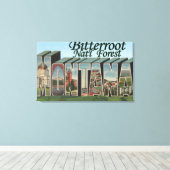 Bitterroot Nat'l Forest, Montana Leinwanddruck (Insitu (Holzboden))