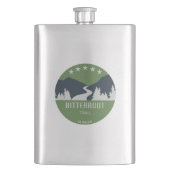 Bitterroot Trail Flachmann (Vorderseite)