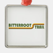 Bitterroot Trail Ornament Aus Metall (Vorne)