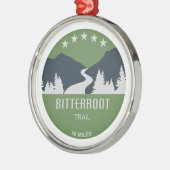 Bitterroot Trail Ornament Aus Metall (Links)