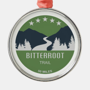 Bitterroot Trail Ornament Aus Metall